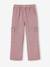 Cargobroek meisjes, eenvoudig aan te trekken zachtpaars - vertbaudet enfant 
