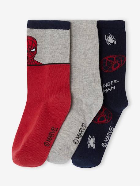 Garçon-Lot de 3 paires de chaussettes Marvel Spider-Man