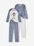 Lot de 2 pyjamas pirates en velours garçon bleu grisé - vertbaudet enfant 