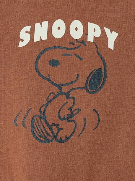 Sweat bébé Peanuts® Snoopy chocolat - vertbaudet enfant 