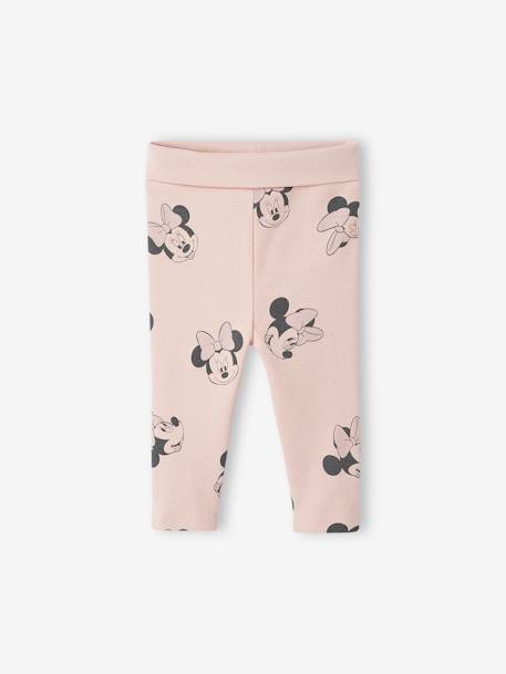 Set romper + broek + muts voor meisjes Disney® Minnie roze (poederkleur) - vertbaudet enfant 