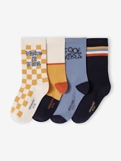 -Set van 4 paar "vintage" sokjes voor baby's