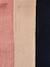 Lot de 3 collants bébé maille beige+Blanc/rose clair/gris chiné+écru+vieux rose+violine - vertbaudet enfant 