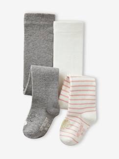 Baby-Sokken, kousen-Set van 2 paar dieren/hart maillots voor babymeisjes