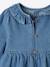 Robe bébé denim col volanté stone - vertbaudet enfant 