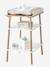 Table à langer LIGNE CONFETTI blanc/bois - vertbaudet enfant 