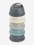 Boîte doseuse de lait 4 compartiments gris+Mineral grey/pink+terracotta+transparent+vert - vertbaudet enfant 