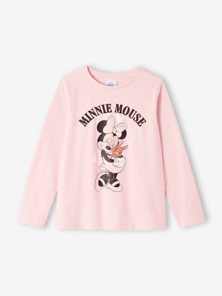 Pyjama fille Disney Minnie rose pâle - vertbaudet enfant 