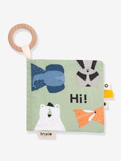 Jouet-Premier âge-Doudous, peluches et jouets en tissu-Livre en tissu - 4 animaux - TRIXIE