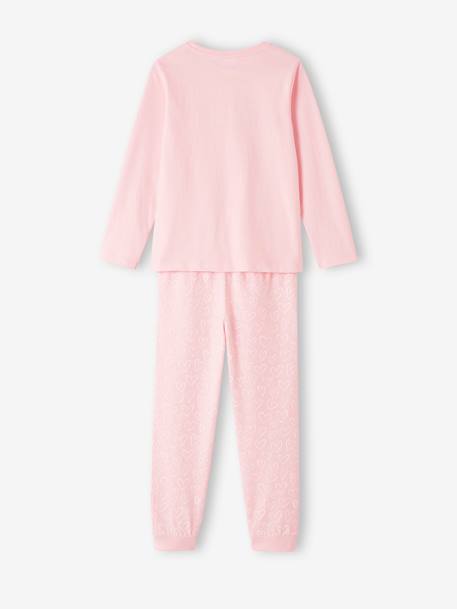 Pyjama fille Disney Minnie rose pâle - vertbaudet enfant 