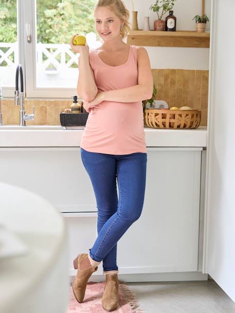 Jean de grossesse skinny denim brut+noir+stone - vertbaudet enfant 