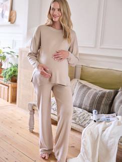 Zwangerschapskleding-Pyjama, homewear-2-delige set homewear voor tijdens de zwangerschap