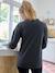 T-shirt de grossesse à message anthracite - vertbaudet enfant 