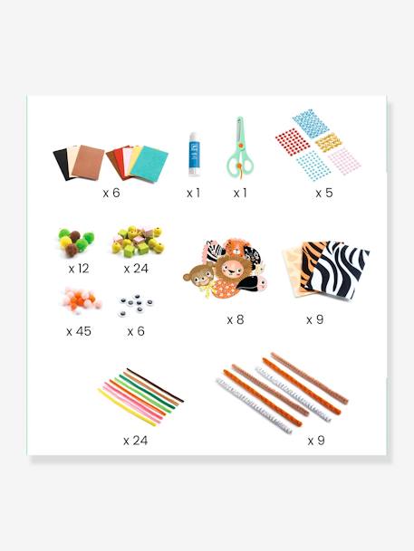 Boîte à créer - Animaux de la jungle - rose - vertbaudet enfant 