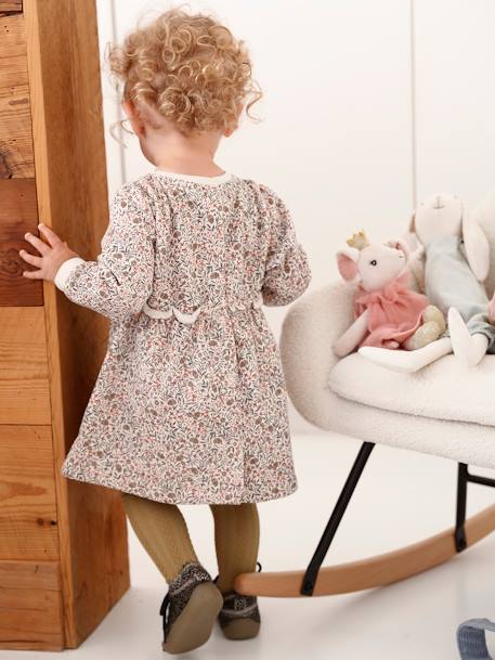 Robe bébé en molleton  - vertbaudet enfant