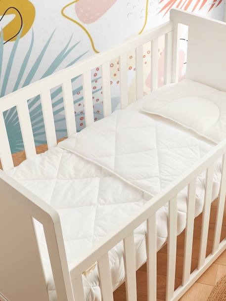 Couette bébé légère Bout d'Chou anti-acariens traitée ProNeem blanc - vertbaudet enfant 