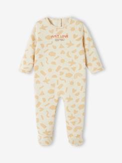 Baby-Pyjama,  overpyjama-Molton babyslaappakje van biologische katoen