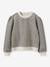 Meisjessweater met Rosemary-print - Biokatoen CYRILLUS wit, bedrukt - vertbaudet enfant 