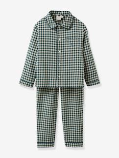 Jongens- Pyjama, surpyjama-Klassieke jongenspyjama met vichyruit CYRILLUS