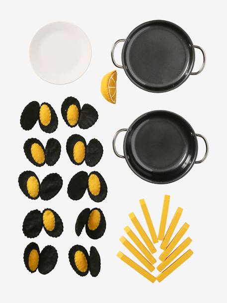 Moules frites en bois FSC® noir - vertbaudet enfant 