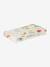 Waterdichte mat voor motoriek beige+ecru+groen+rozen - vertbaudet enfant 