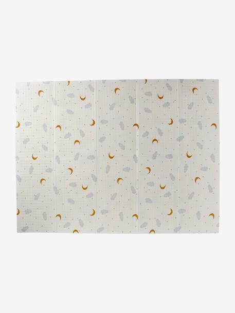 Grand tapis d'activités pliable beige+écru+rose+vert - vertbaudet enfant 