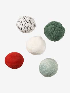 Speelgoed-Set van 5 sensorische stoffen ballen
