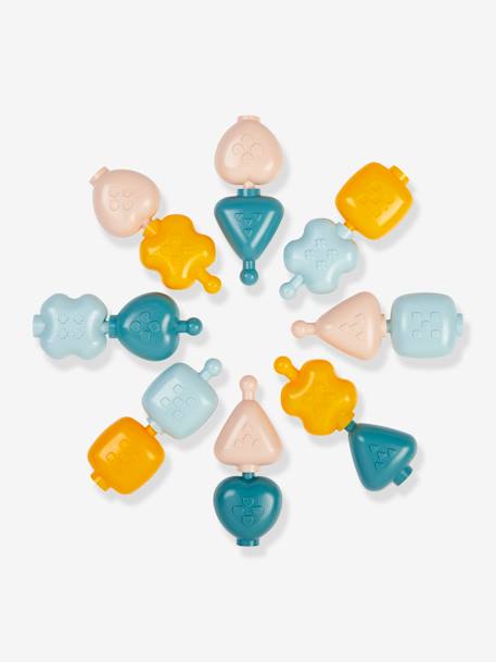 Perles emboitables 16 pces  - ECOIFFIER bleu ciel - vertbaudet enfant 