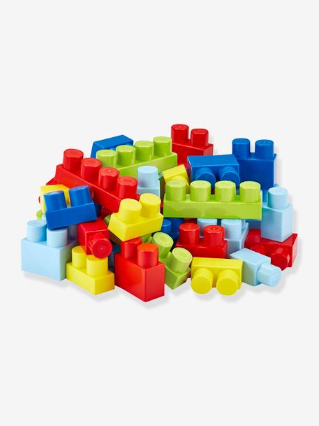 Rolly Briques 40 pièces - Les Maxi - ECOIFFIER bleu+rose - vertbaudet enfant 