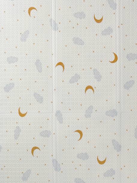 Grand tapis d'activités pliable beige+écru+rose+vert - vertbaudet enfant 