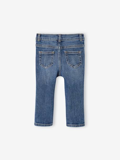Jean bébé coupe droite BASICS stone - vertbaudet enfant 