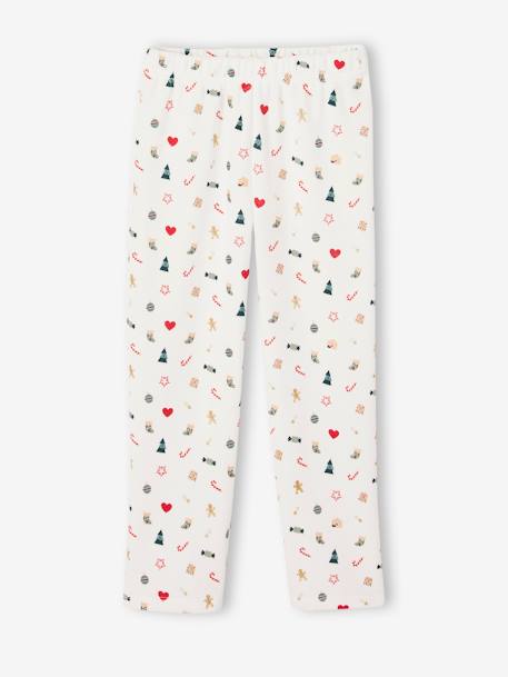 Pyjama velours noël fille rouge - vertbaudet enfant 