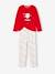 Pyjama velours noël fille rouge - vertbaudet enfant 