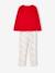 Pyjama velours noël fille rouge - vertbaudet enfant 
