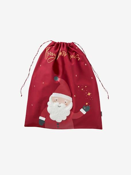 Personaliseerbare speelgoedzak Kerstman rood - vertbaudet enfant 