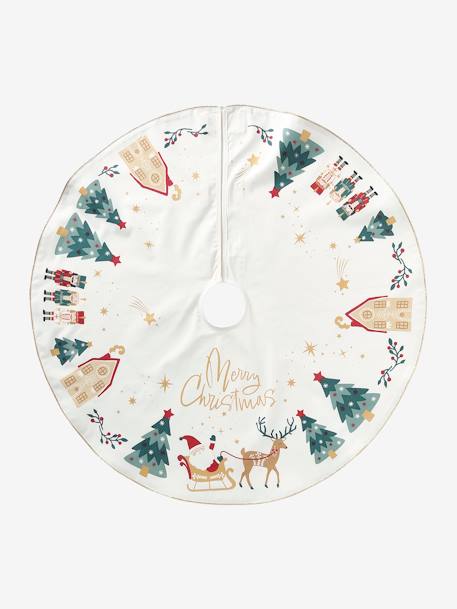 Tapis de sapin Casse-Noisette blanc - vertbaudet enfant 
