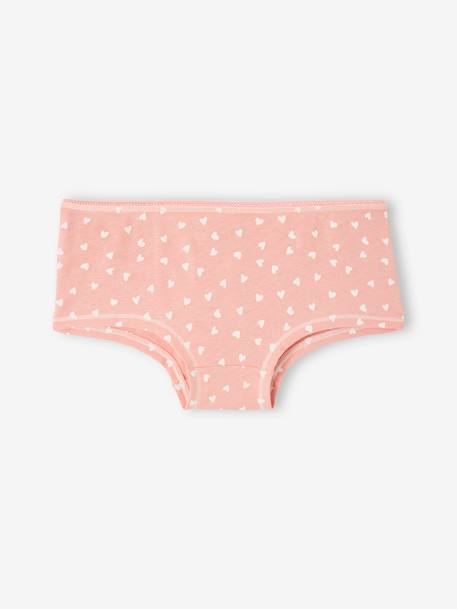 Set van 4 mooie meisjesshorties BASICS ecru - vertbaudet enfant 