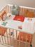 WILD SAHARA Oeko-Tex® gewatteerde vloermat / boxkleed ecru / zand - vertbaudet enfant 