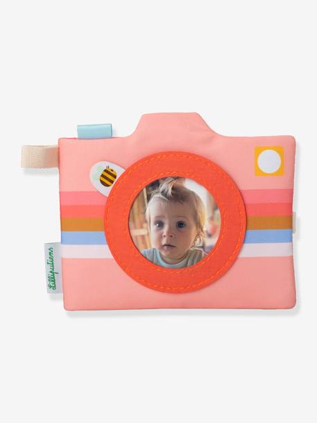 Stoffen fotoalbum - LILIPUTIENS groen+rozen - vertbaudet enfant 