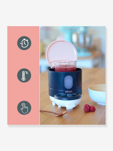 Préparateur de biberon 2 en 1 Bib'Expresso bleu+NIGHT BLUE+WHITE GREY - vertbaudet enfant 