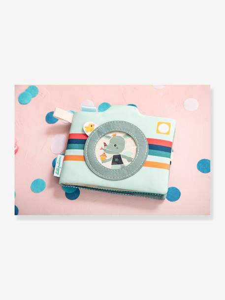 Album photo tissu - LILIPUTIENS rose+vert - vertbaudet enfant 