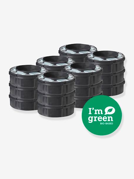 Lot de 18 recharges pour poubelles à couches Tec et Twist & Click Sangenic GRIS - vertbaudet enfant 