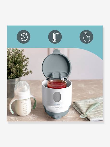 Préparateur de biberon 2 en 1 Bib'Expresso bleu+NIGHT BLUE+WHITE GREY - vertbaudet enfant 