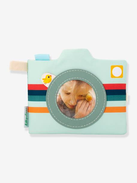 Stoffen fotoalbum - LILIPUTIENS groen+rozen - vertbaudet enfant 