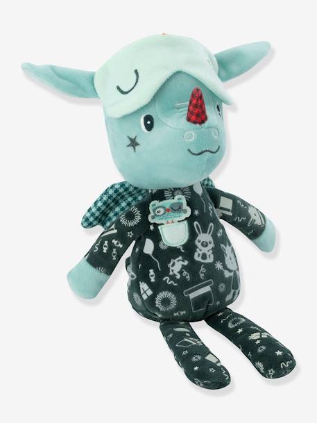 Peluche Ami de la nuit - LILIPUTIENS rose+vert - vertbaudet enfant 