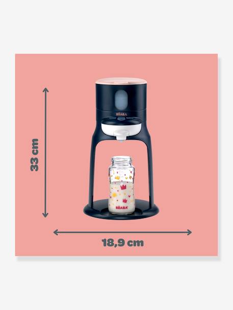 Préparateur de biberon 2 en 1 Bib'Expresso bleu+NIGHT BLUE+WHITE GREY - vertbaudet enfant 