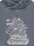 Sweat col snood motif bateau pirate garçon effet délavé gris chiné - vertbaudet enfant 