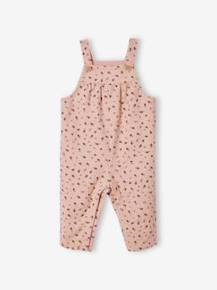 Baby-Salopette, jumpsuit-Overall van fluweel met print voor baby