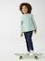 Jean fille tregging Basics bleu jean+stone - vertbaudet enfant 