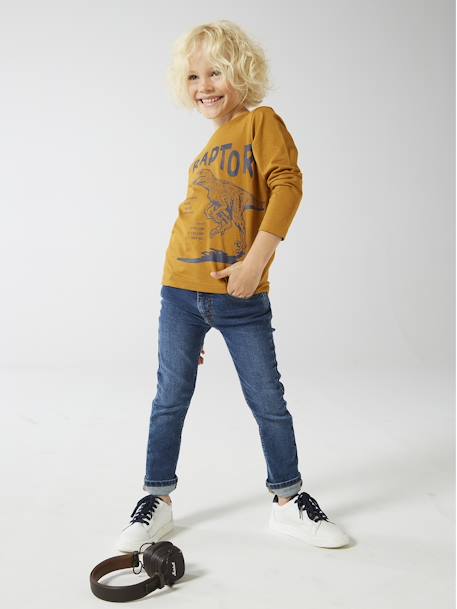 Jean garçon slim stone - vertbaudet enfant 